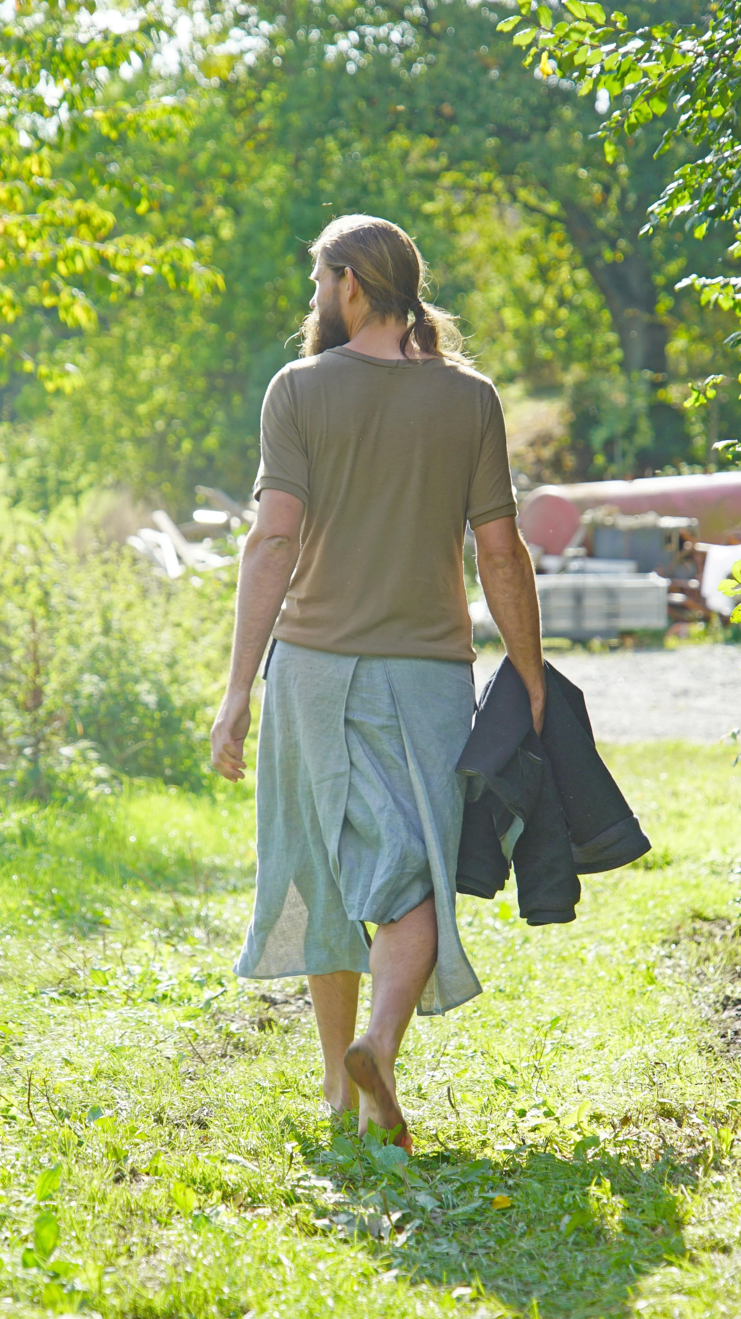 Mikkel in his skirt.JPG