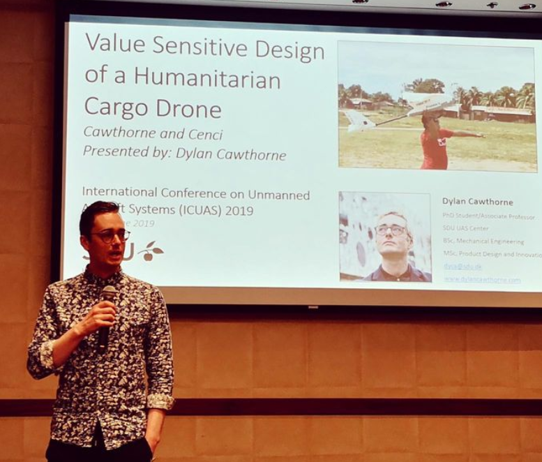  Presenting research at the International Conference of Unmanned Aerial Systems in Atlanta, Georgia USA 