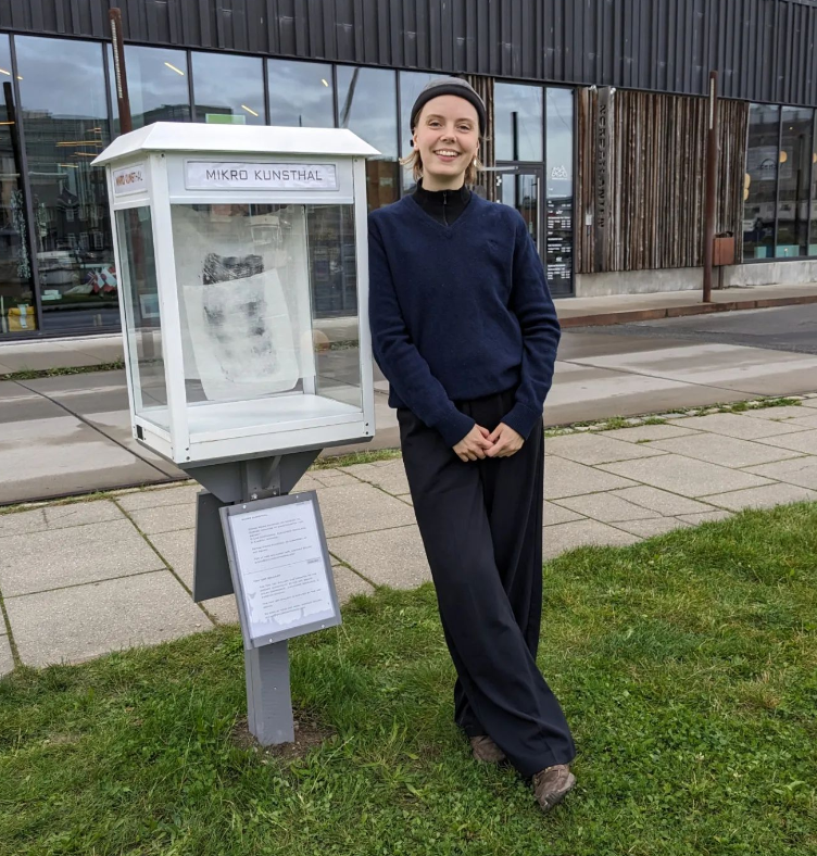 Kris at the opening.PNG