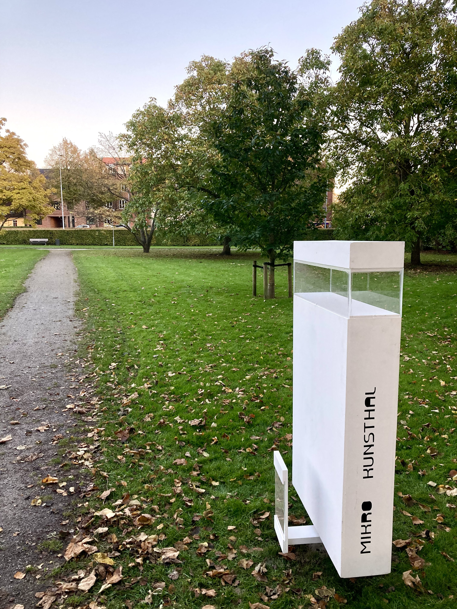 Minimalist tiny art gallery - Ansgars Anlæg