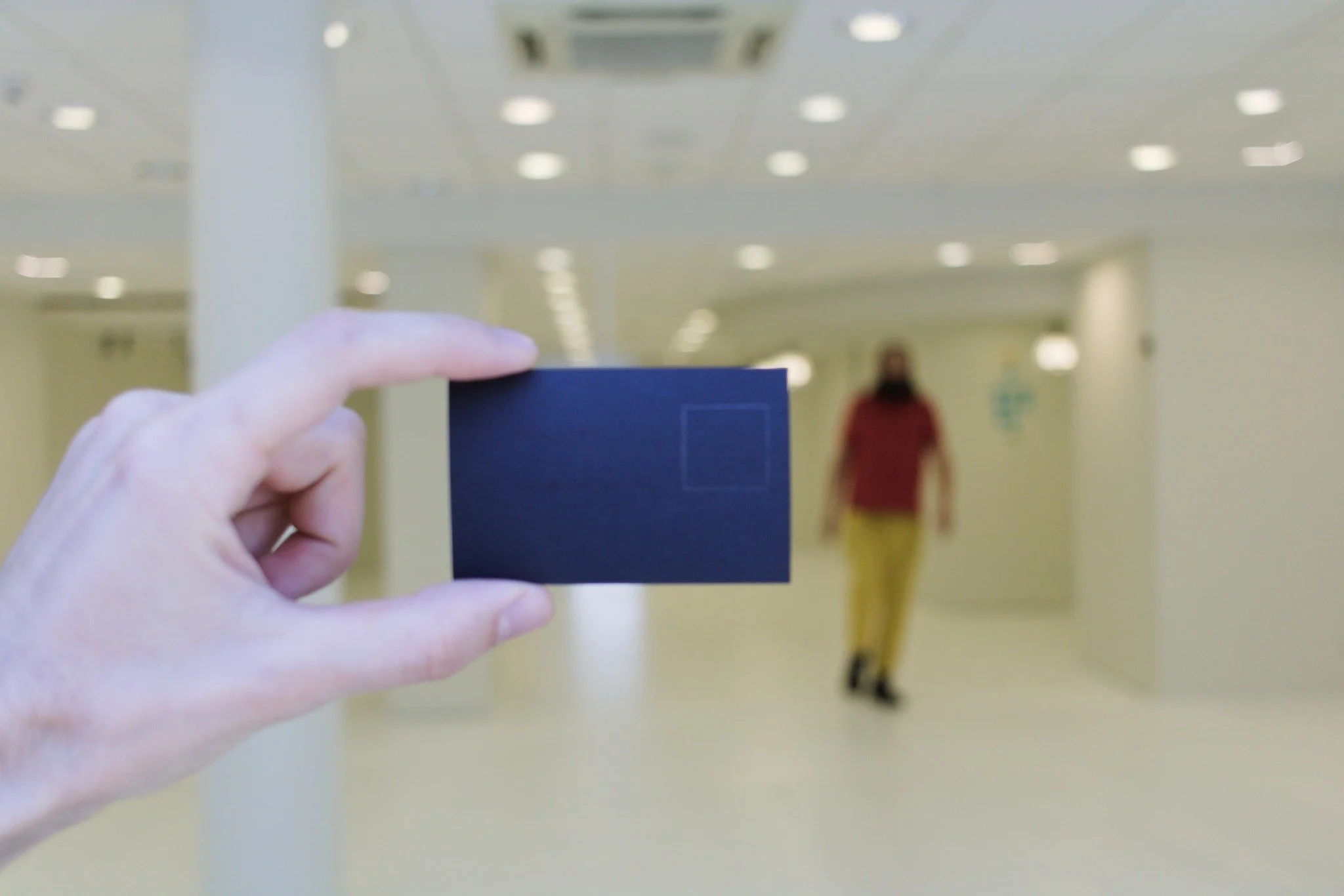 "Non-Firm Business Card", 2025, Dylan Cawthorne (photo - Alexander Sokolovs)