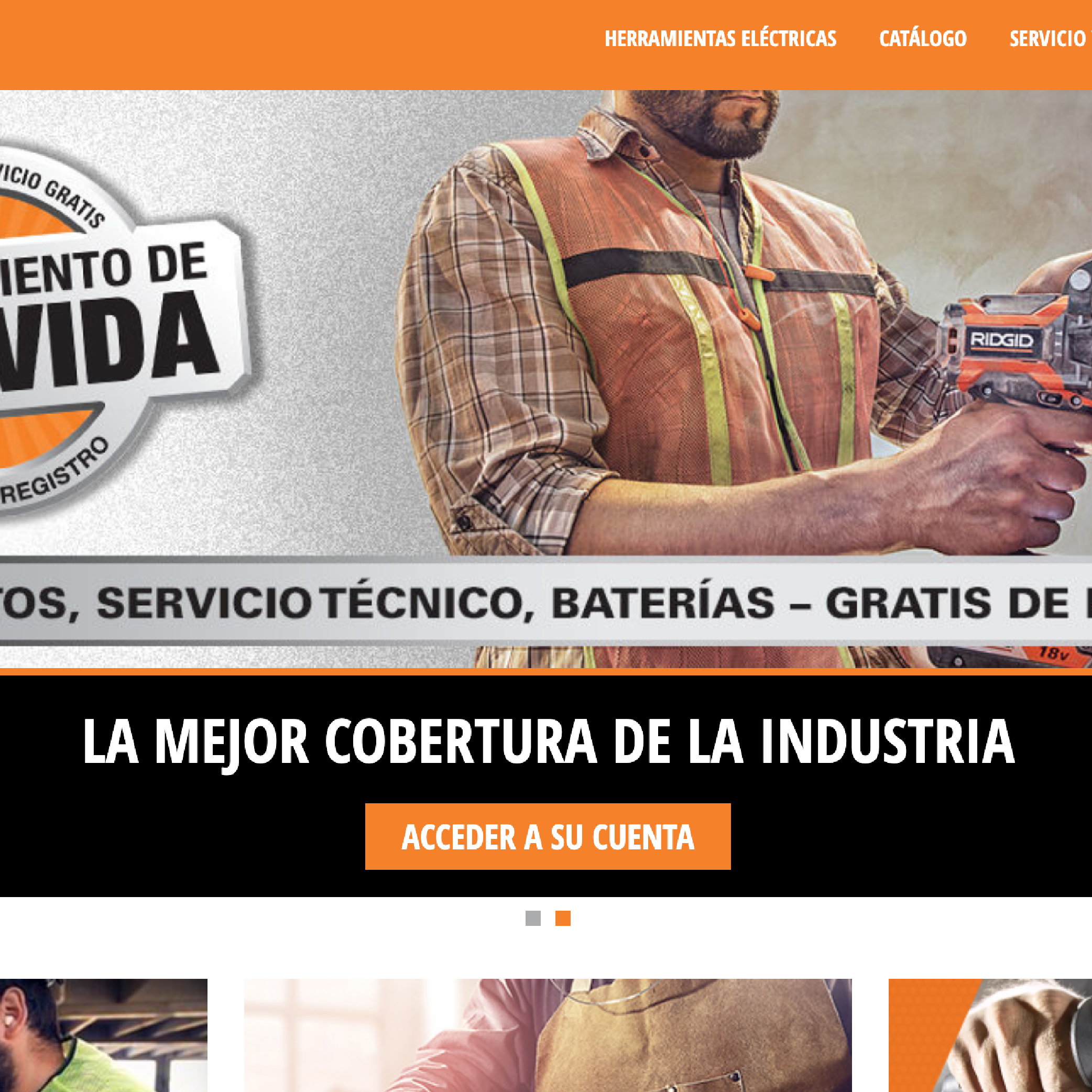 RIDGID Mexico - Retail / eCommerce