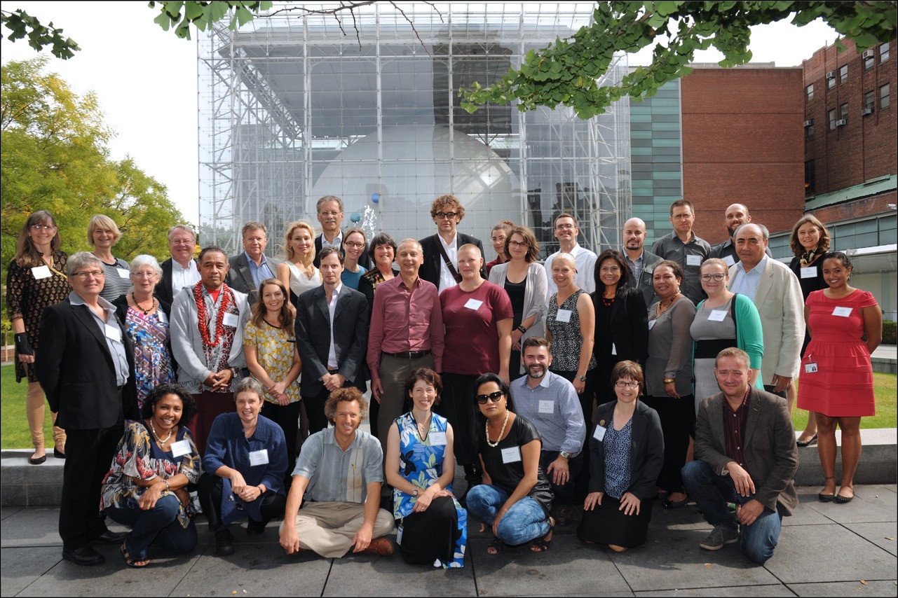 Attendees at the Collecting the Future workshop, American Museum of Natural History, October, 2013.