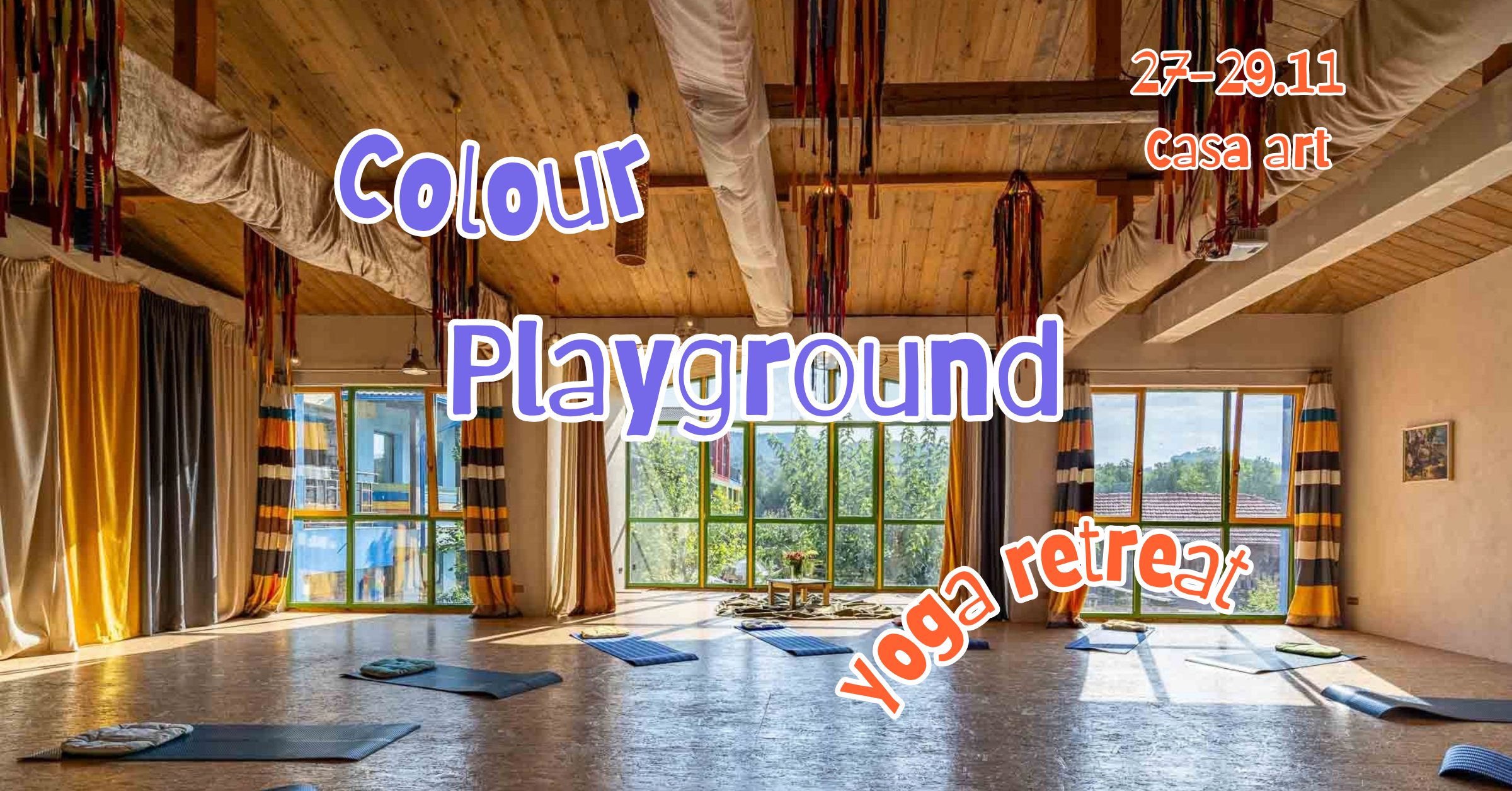 Colour Playground: йога, звук, любопитство
