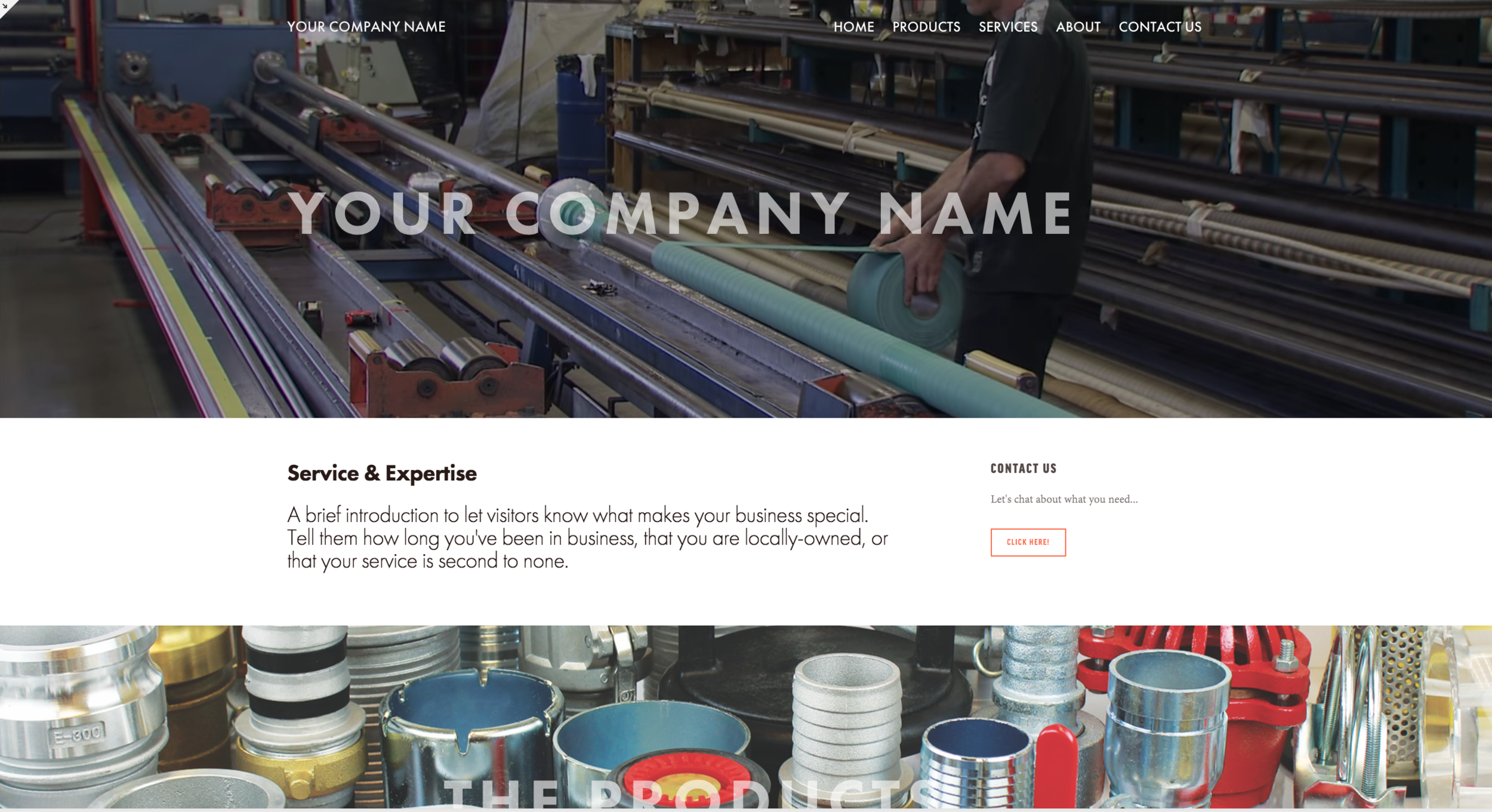 Web Design For Rubber Distributors