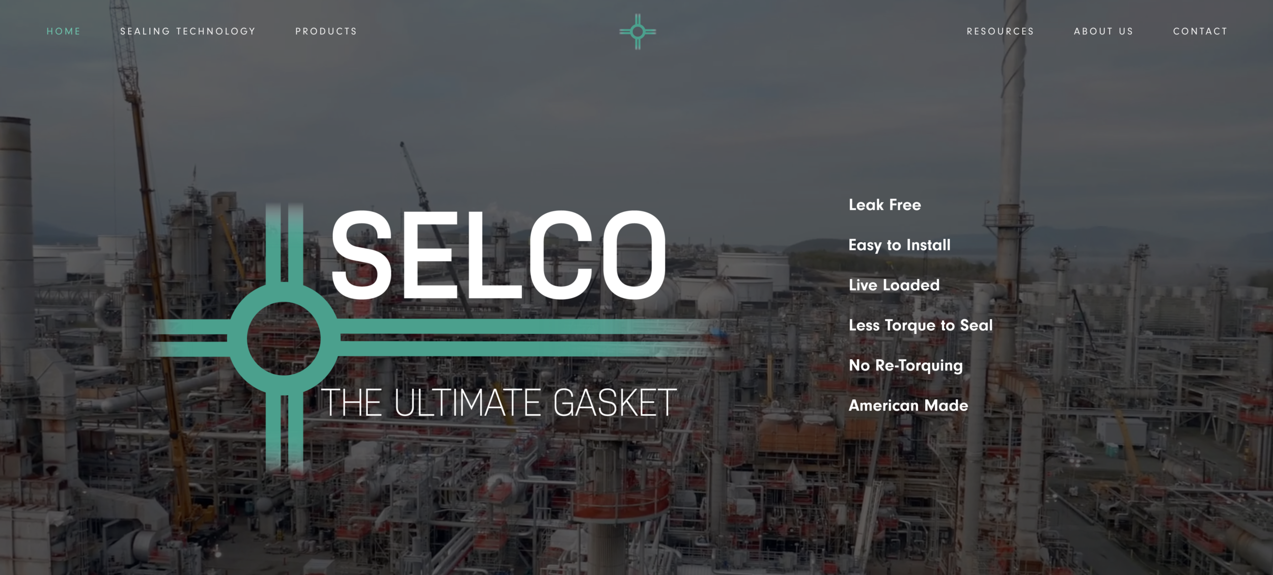 Sealing Corporation - New Website for American Manufacturer