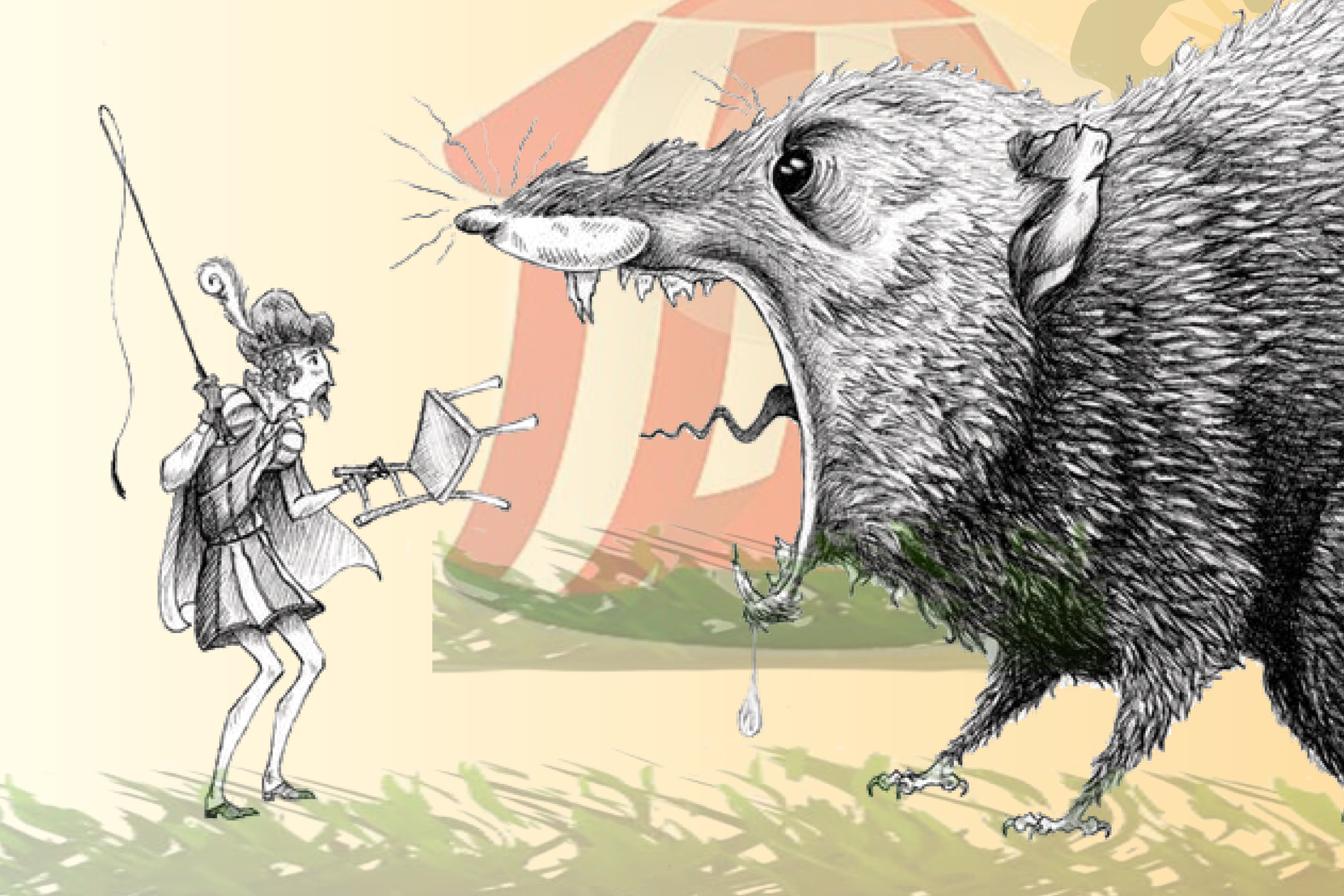 Wyoming Shakespeare Festival Company production poster for Taming of the Shrew