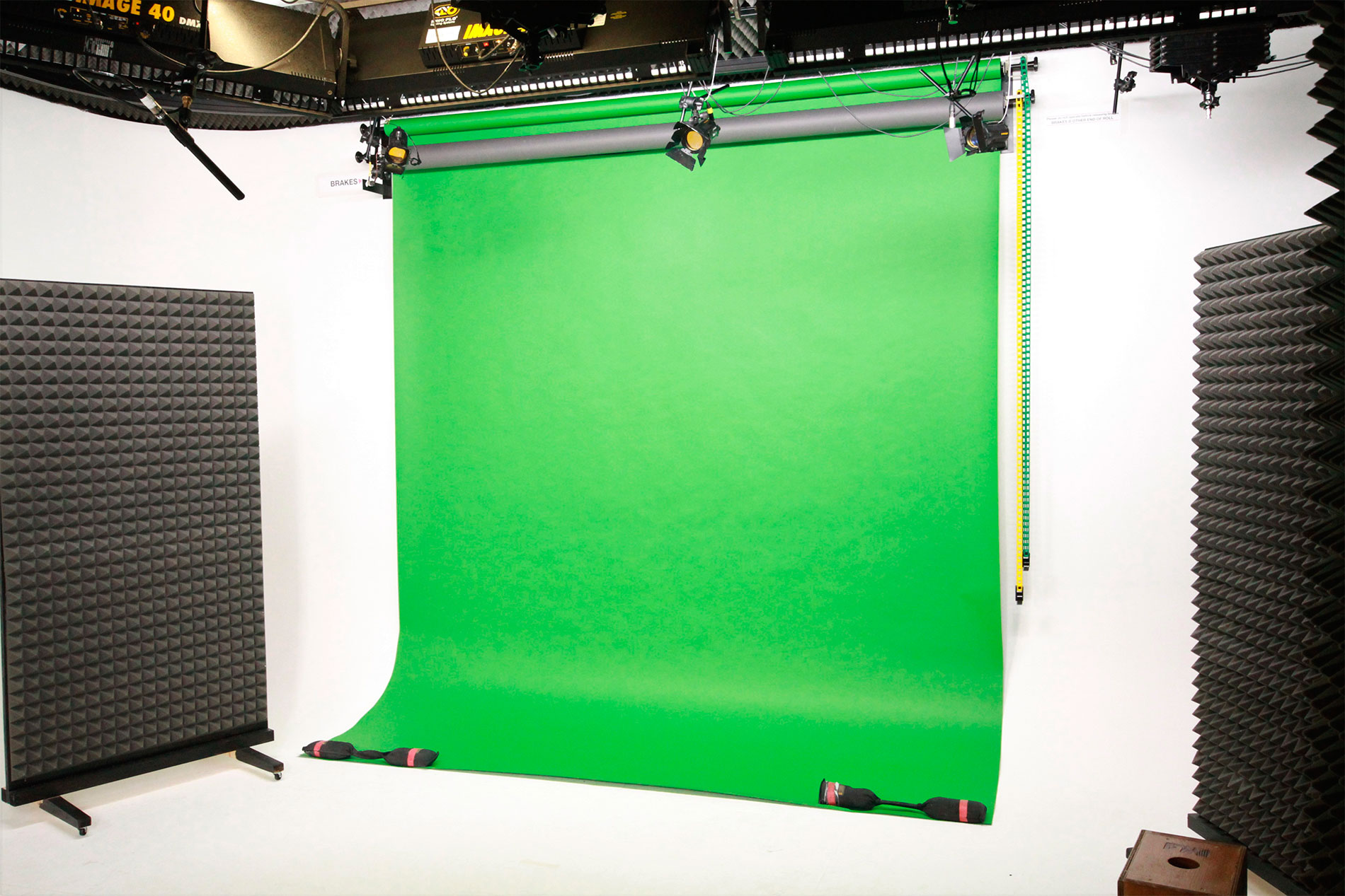 Green screen backdrop