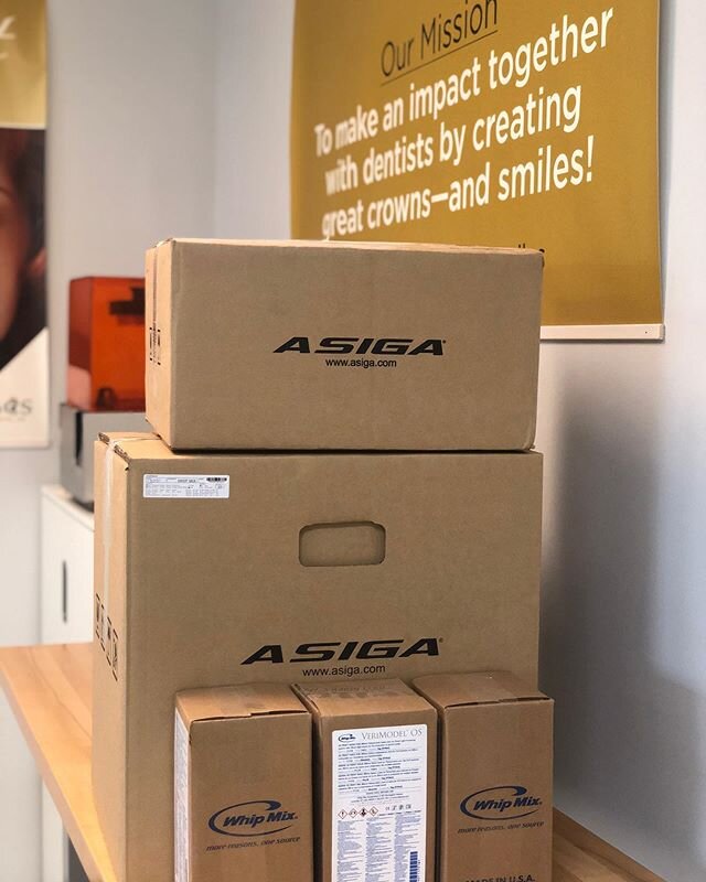 Every day is a GREAT day as GCS.  Today is one for the books! We are beyond excited to finally get our first  @asigaofficial Max printer today. GCS taking it to the next level 😁  @whipmixcorp