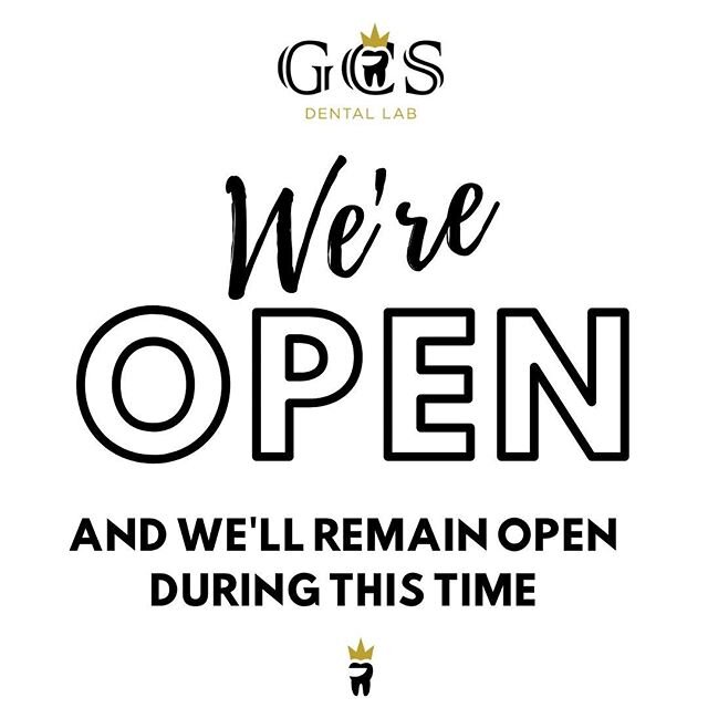 YES, WE ARE OPEN! During this challenging time with Covid-19, we would like to inform you that we will remain open to help out with any emergency case that comes your way. GCS knows emergencies happen and would like to take some of the stress away. U