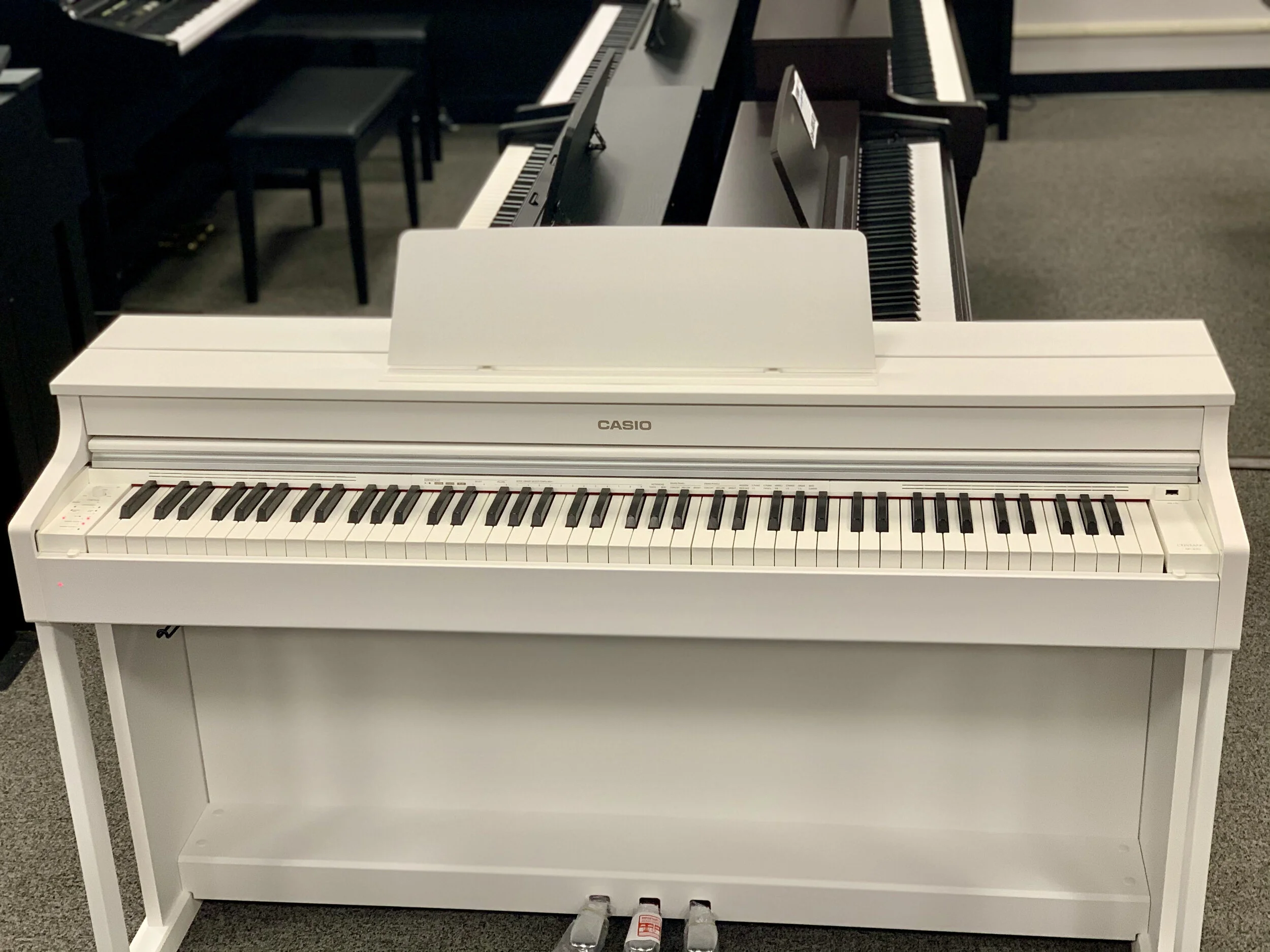 Casio AP470 Celviano digital piano with adjustable bench — Hilton