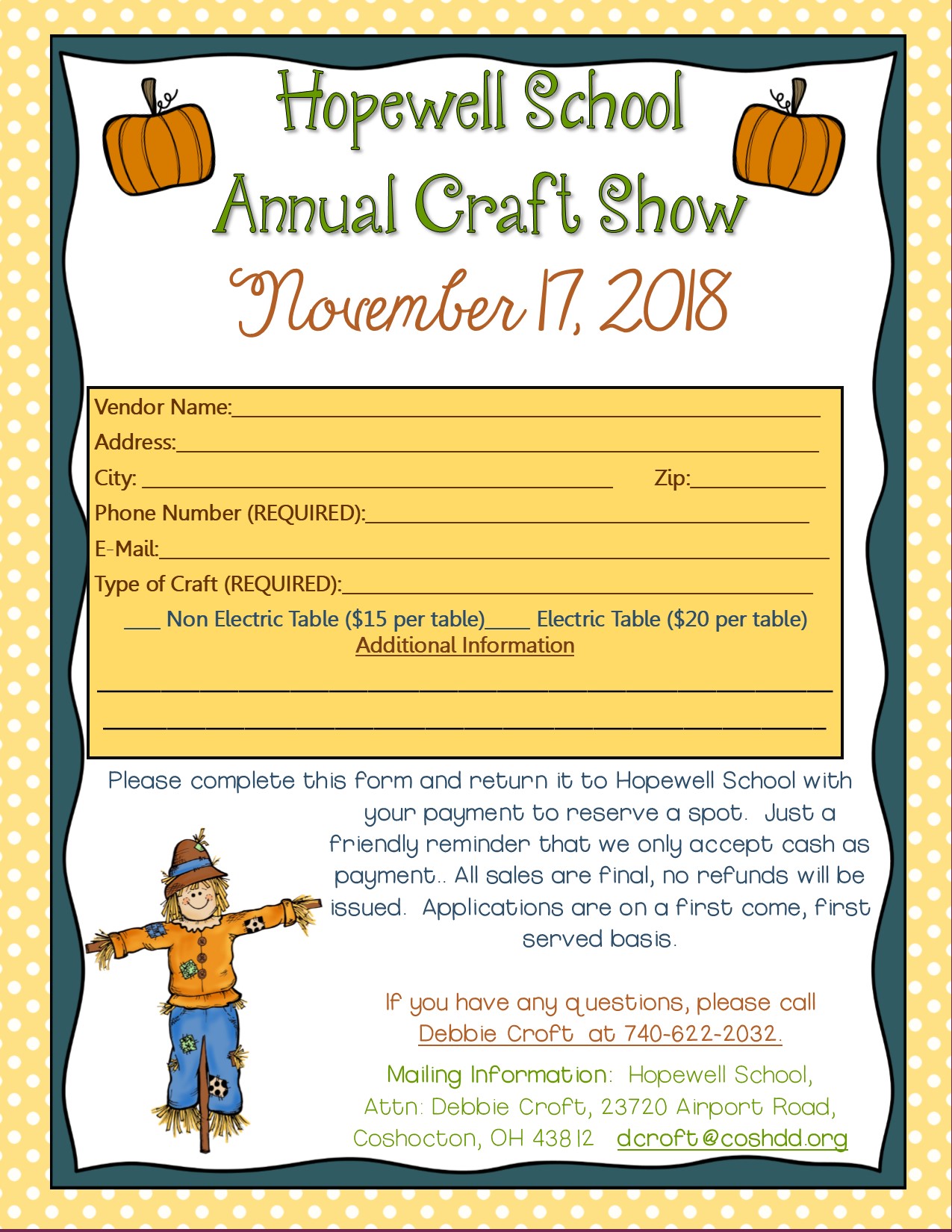 NEW VENDOR APPLICATION