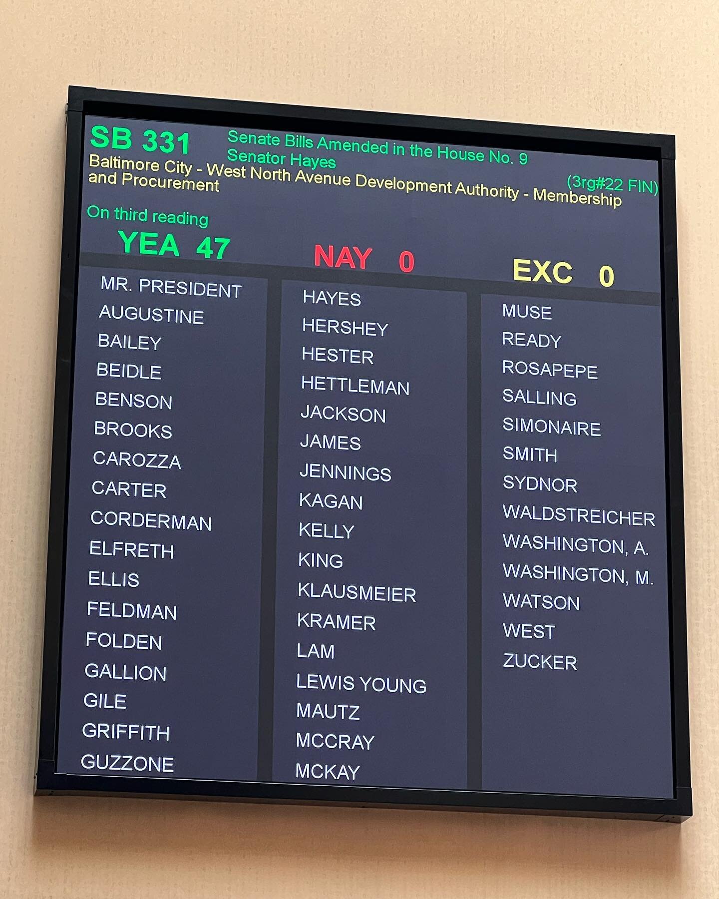 West North Avenue is the heartbeat of West Baltimore touching more than a dozen communities suffering years of neglect and disinvestment. This legislation creates more opportunities for employment, housing transportation, education and economic devel