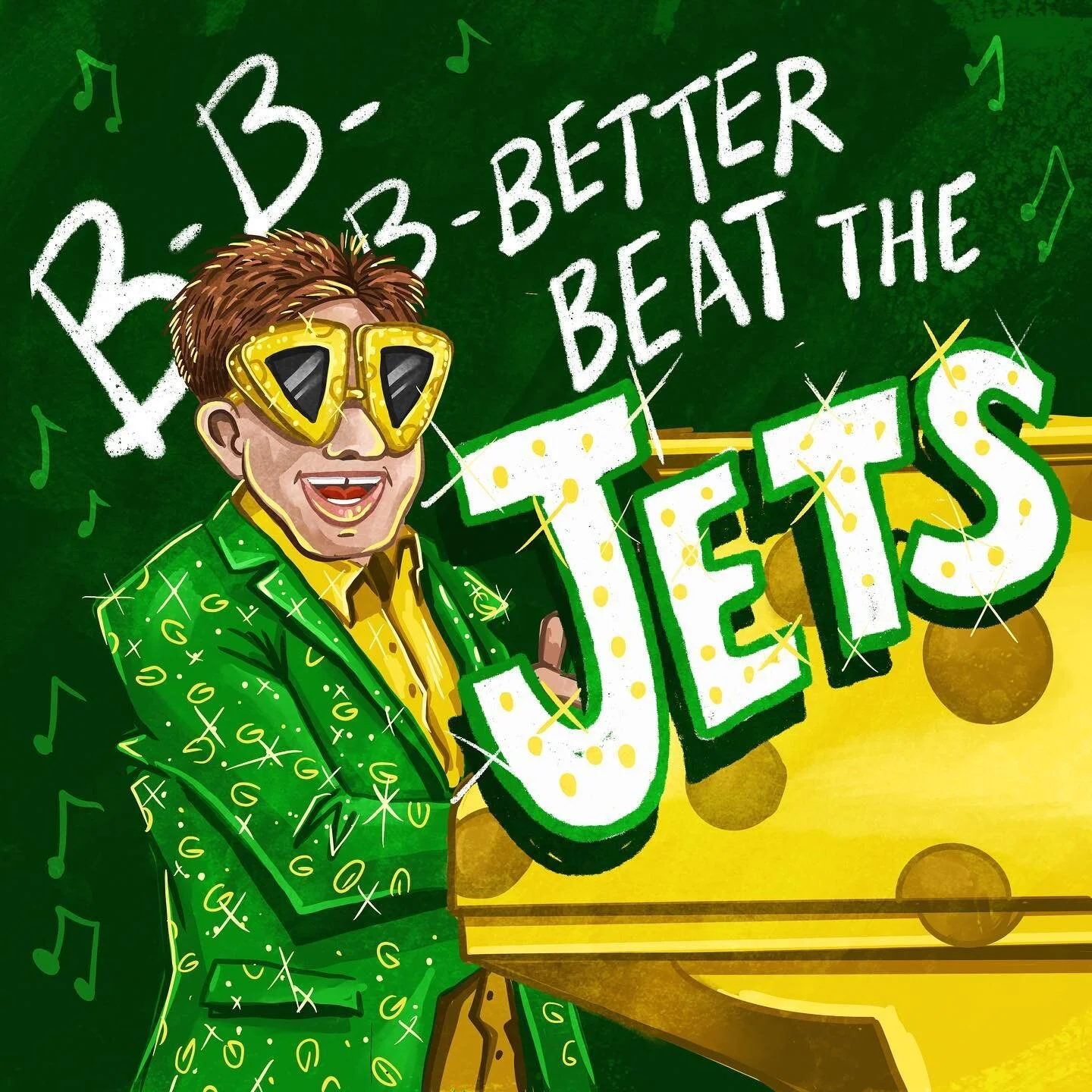 Saturday night's alright for fighting as long as we win on Sunday. And if we don't, Joe Barry is going to be a rocket man on a one-way trip out of titletown. 

#DontLetTheSunGoDownOnGreenBay #BeatTheJets #GoPackGo #Packers #packersnation #packersfoot