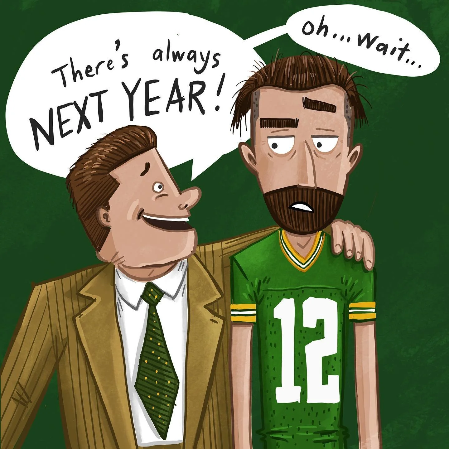 How are you feeling out there, Packer land? Is the season lost, or will this weekend be a galvanizing moment? This week's got to be different, right? RIGHT? 

#NoPackNo #WhenIsTheDraft #StealKumerow #SimplyBad #WaitingAllDayForSundayNightToEnd #packe