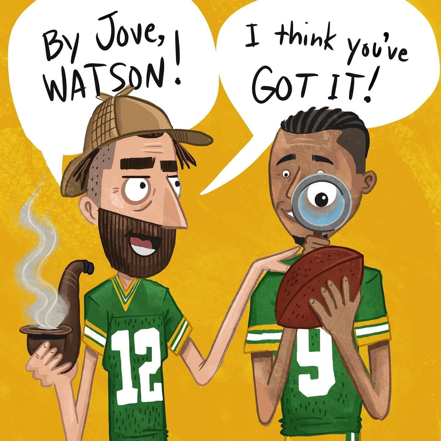 Was it just a red herring, or has our rookie wide receiver helped solve the mysterious case of the offense that went missing? Tune in Thursday night to find out!

#packers #gopackgo #greenbaypackers #packersnation #nfl #football #nflfootball #illustr