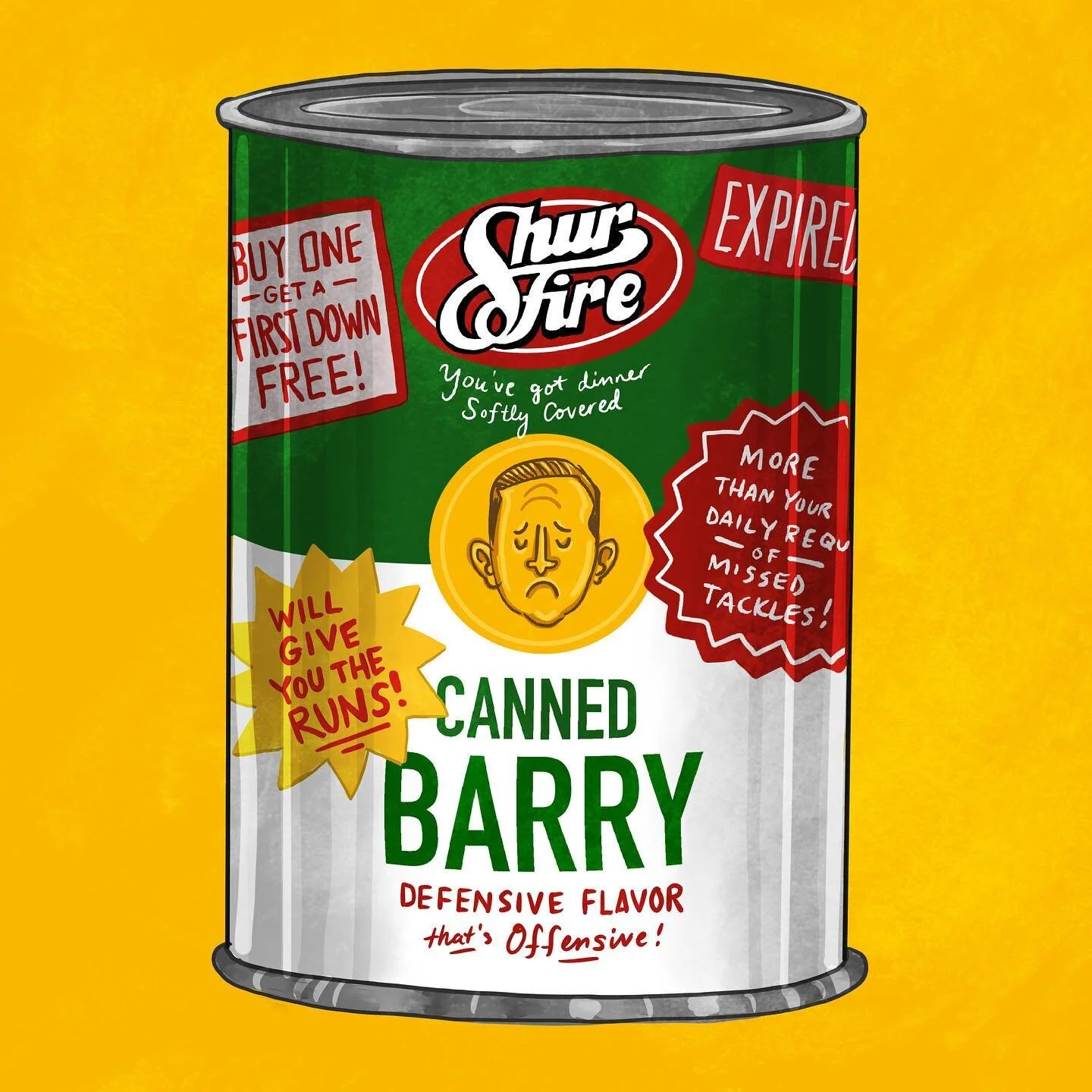 363 rushing yards&mdash;is that a lot? The defense has been bad all season but, this last effort was a new low. There are too many quality ingredients on this team to play like this. It's time to can Barry.

#canbarry #packers #greenbaypackers #packe