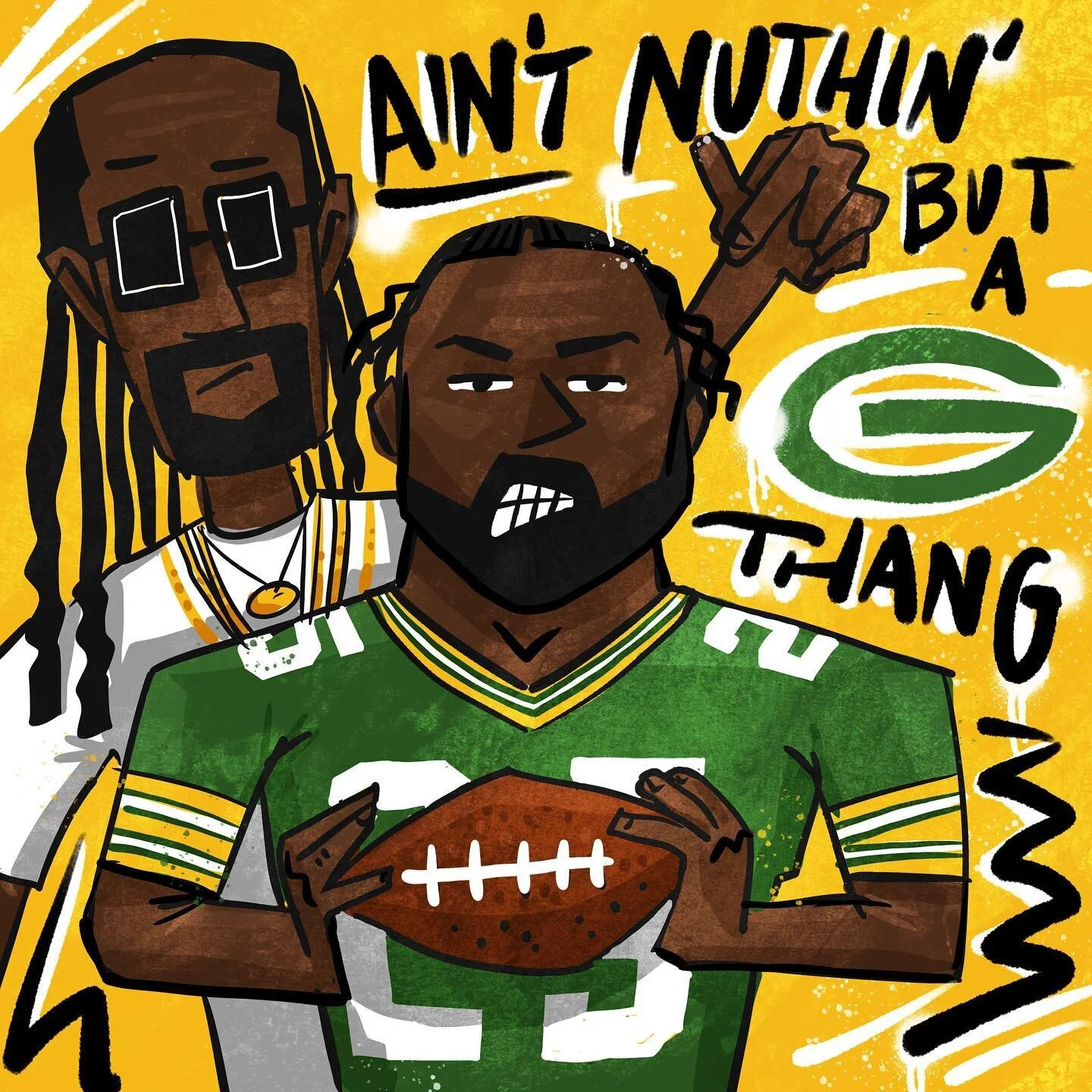Things are looking up now that Keisean and Uncle Snoop are on our side. Can the Packers pull off a miracle and make the playoffs? Fo' shizzle! 

#GinAndCheese #GThang #YoungWildAndRunningTheTable #packers #greenbaypackers #packersnation #cheesehead #