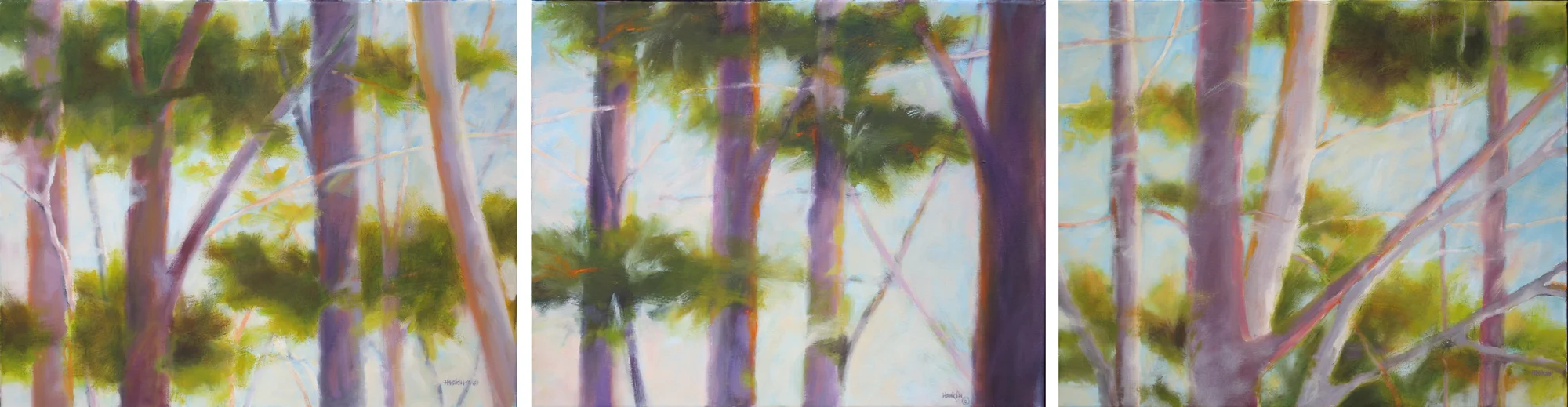 Tree Study (triptych)