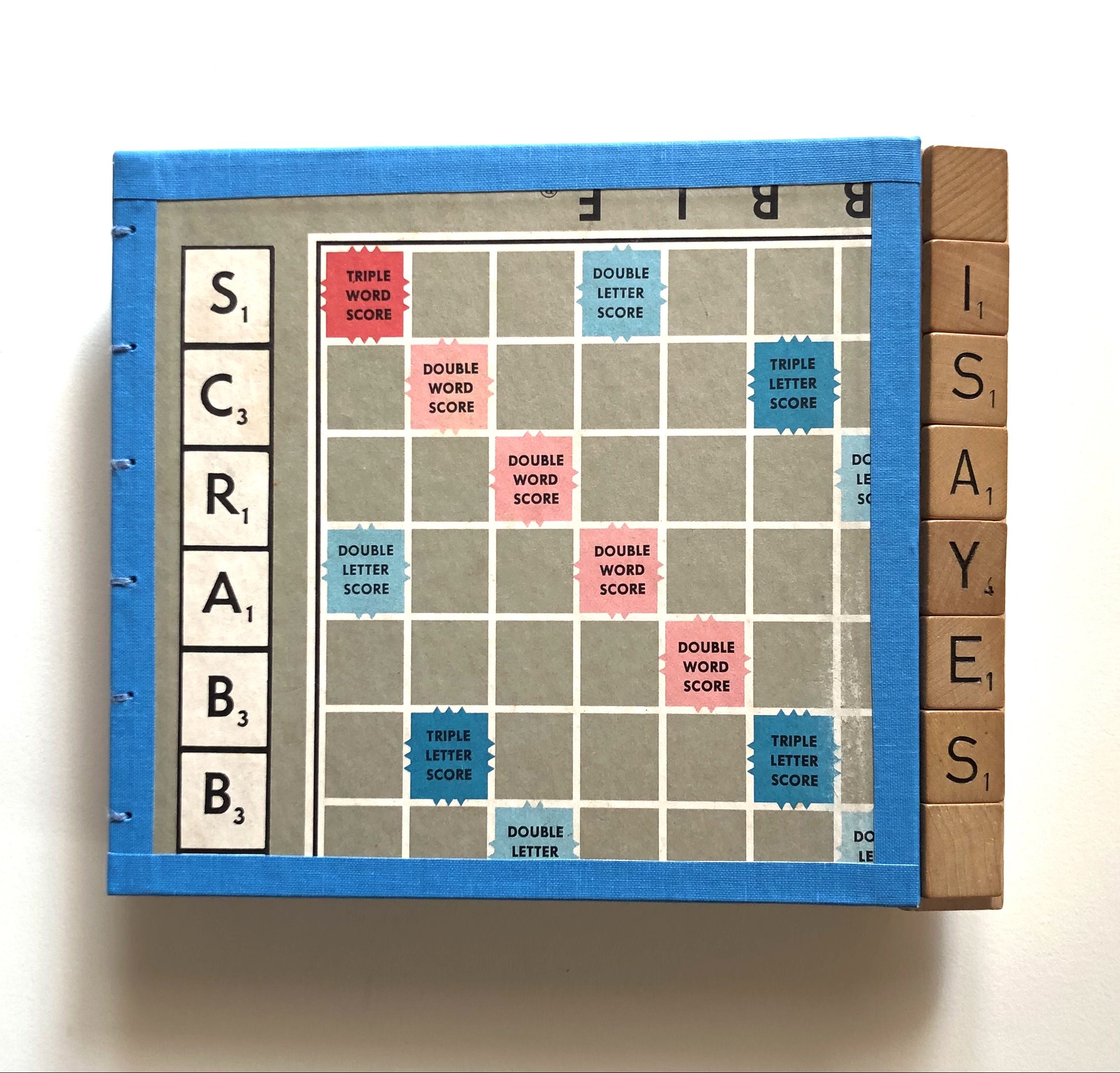 Scrabble Book I - Cereulean - (I Say Yes)