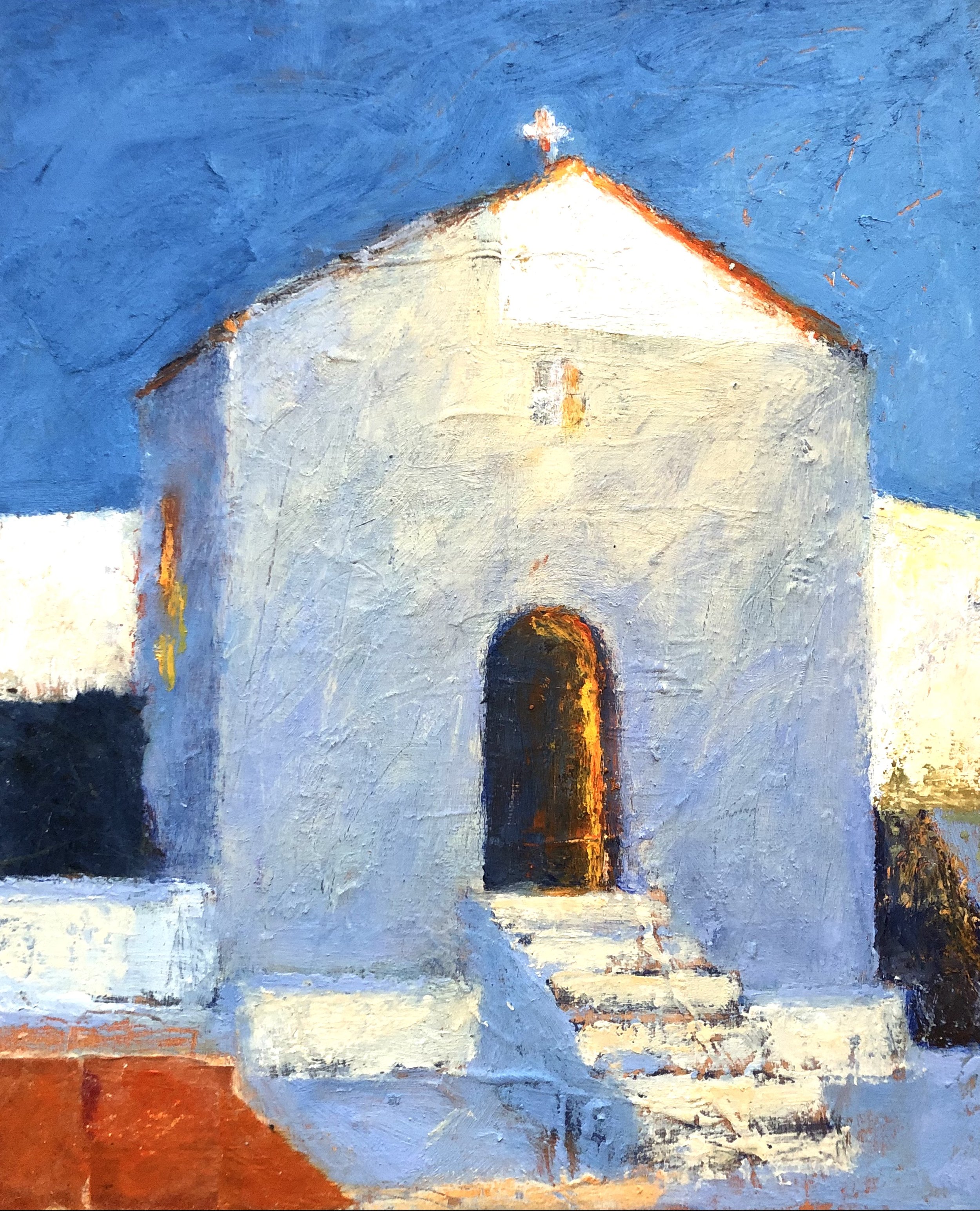 Chapel at Sunset (Poros)