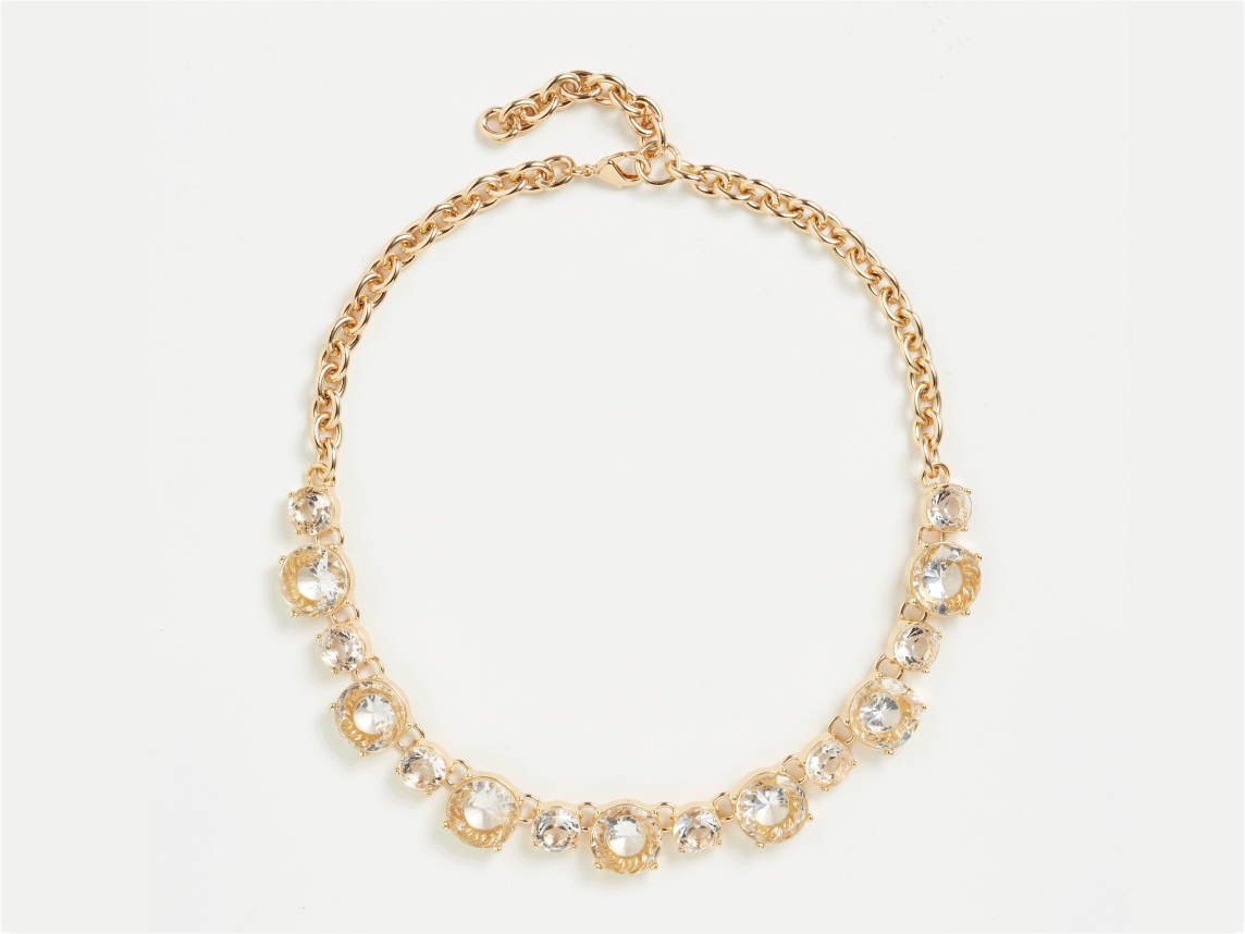 Before and after shots of a high-value necklace I edited.