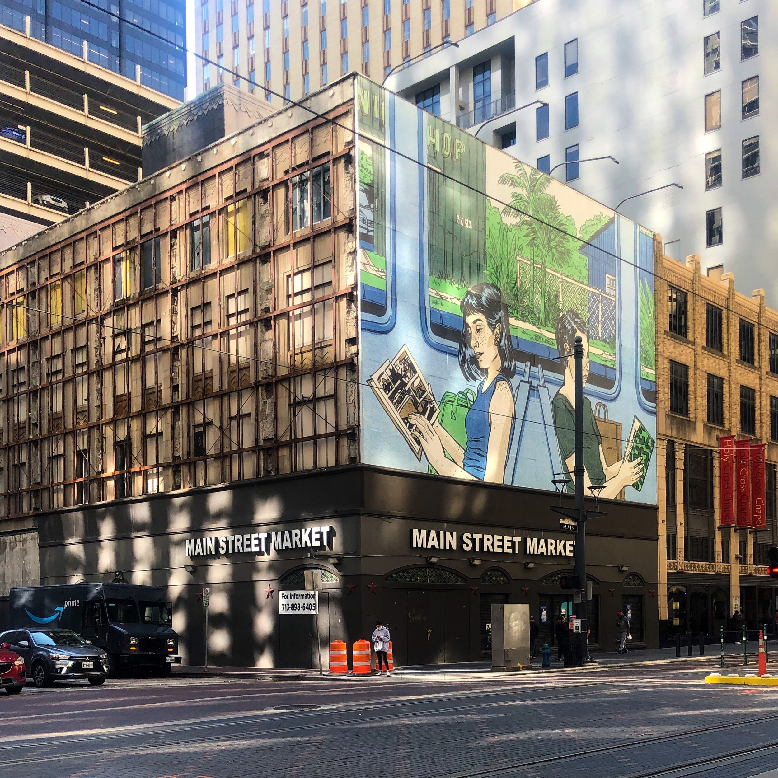 Krupp & Tuffly Shoes, designed by Alfred Finn, was completed in 1929. The Art Deco building sits at the intersection of Main and Walker in downtown Houston. The store was able to survive the depression because “everyone had to have at least one