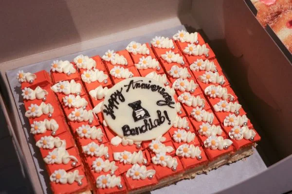 LOOK AT OUR CAKE! 😍 So much love for Aneka Patisserie for making this edible work of art possible!