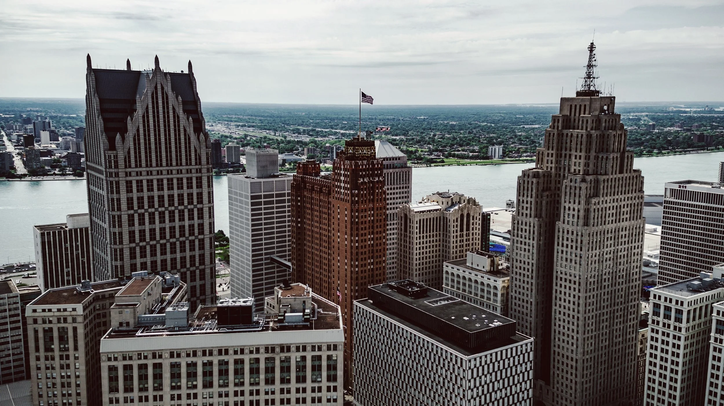 I flew to Detroit to discuss books with Mitch Albom.