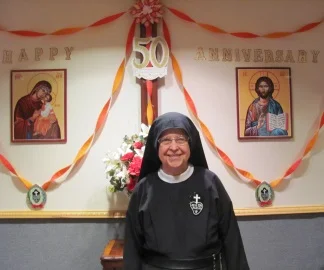 With Mary at the Foot of the Cross for 50 Years