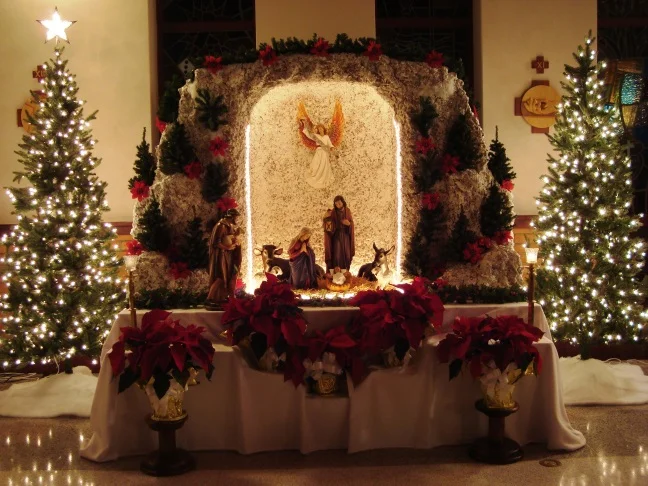 Christmas poem - Crib Visit