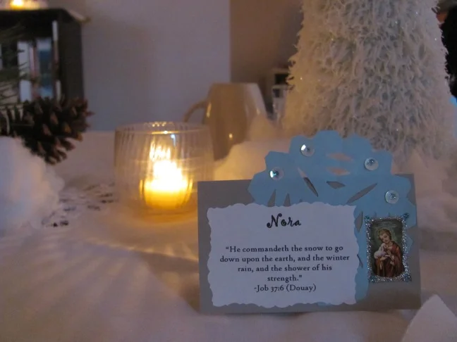 St. Gabriel's Novitiate Winter Party