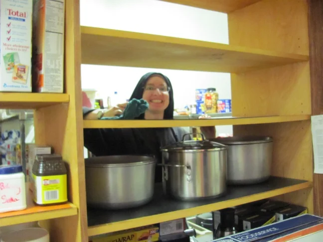 The Big Monastery Kitchen Clean