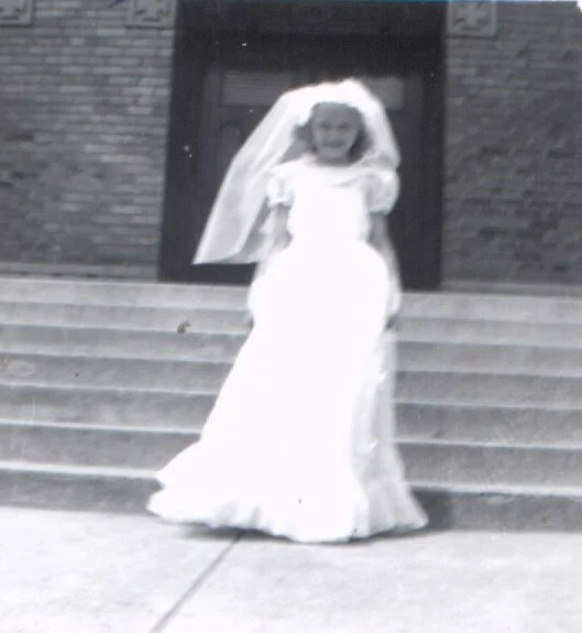 Kay as "the bride"