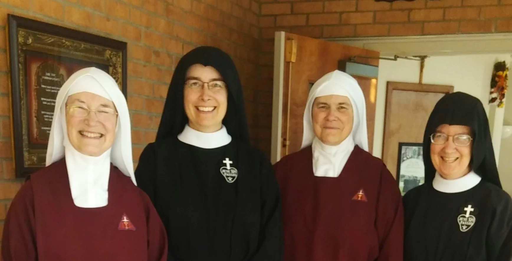 Mother Marietta, HPB; Mother John Mary, CP; Sr. Sarah Michael, HPB; Sr. Mary Veronica, CP