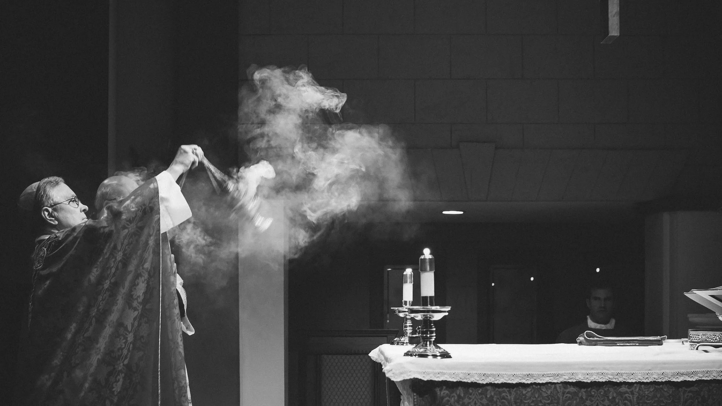“The smoke of the incense along with the prayers of the holy ones went up before God from the hand of the angel.” - Rev 8:3 from https://www.onesecretmission.com/gallery-full/2017/5/3/incense-rising
