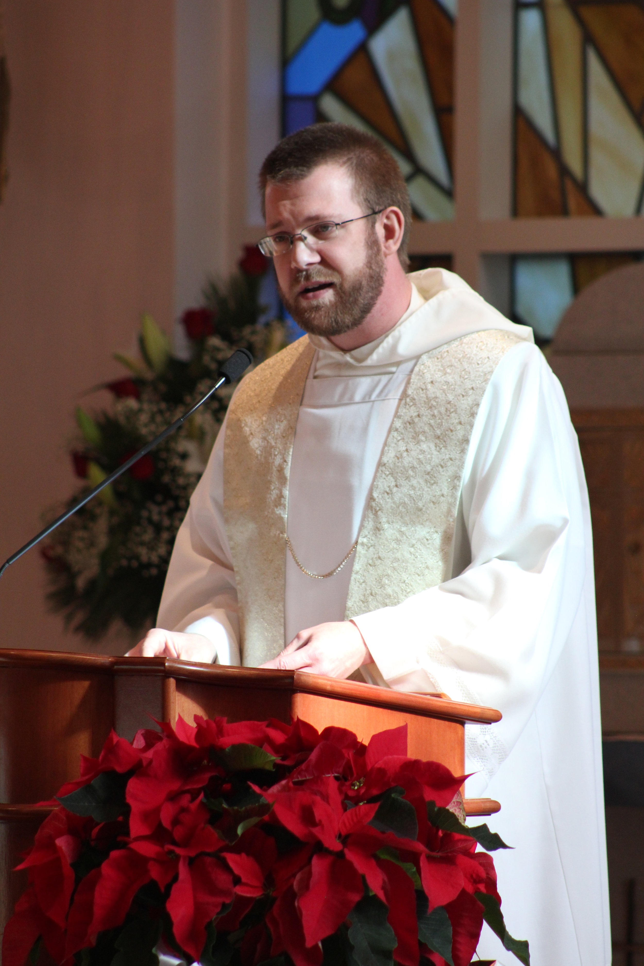  Fr. Vincent Ferrer Bagan, OP, delivers the homily -  click here to read it!  