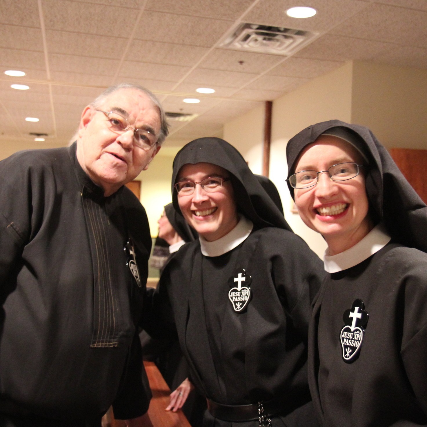  Br. John Monzyk, CP with Mother John Mary and Sr. Cecilia Maria 