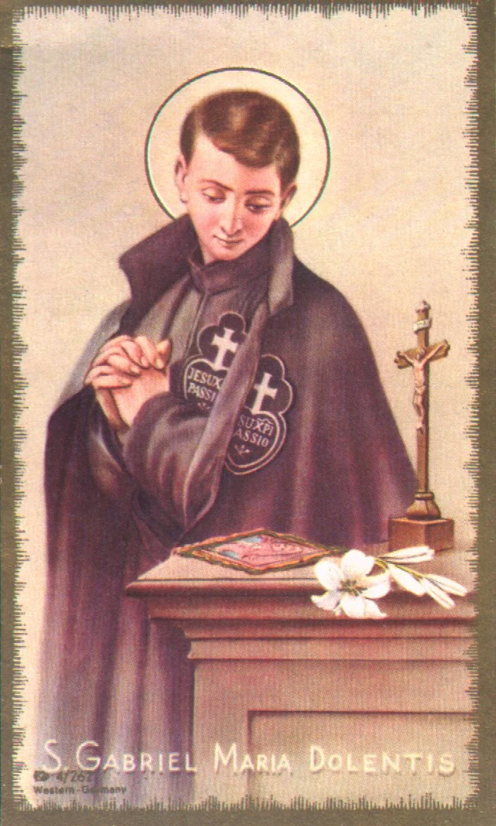 Novena to St. Gabriel of Our Lady of Sorrows - Day 4