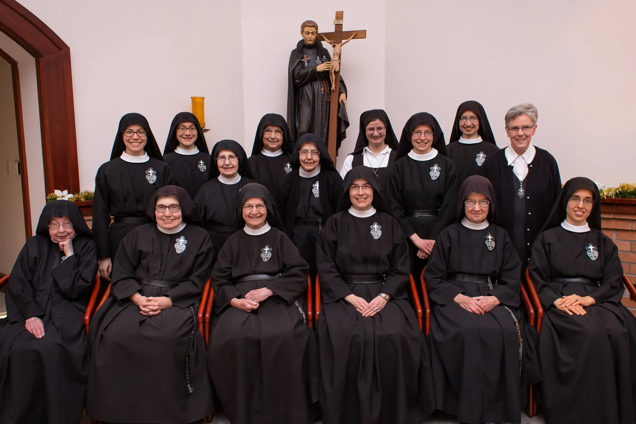 The last community photo taken before Sr. Therese Marie was called home to God in January 2019