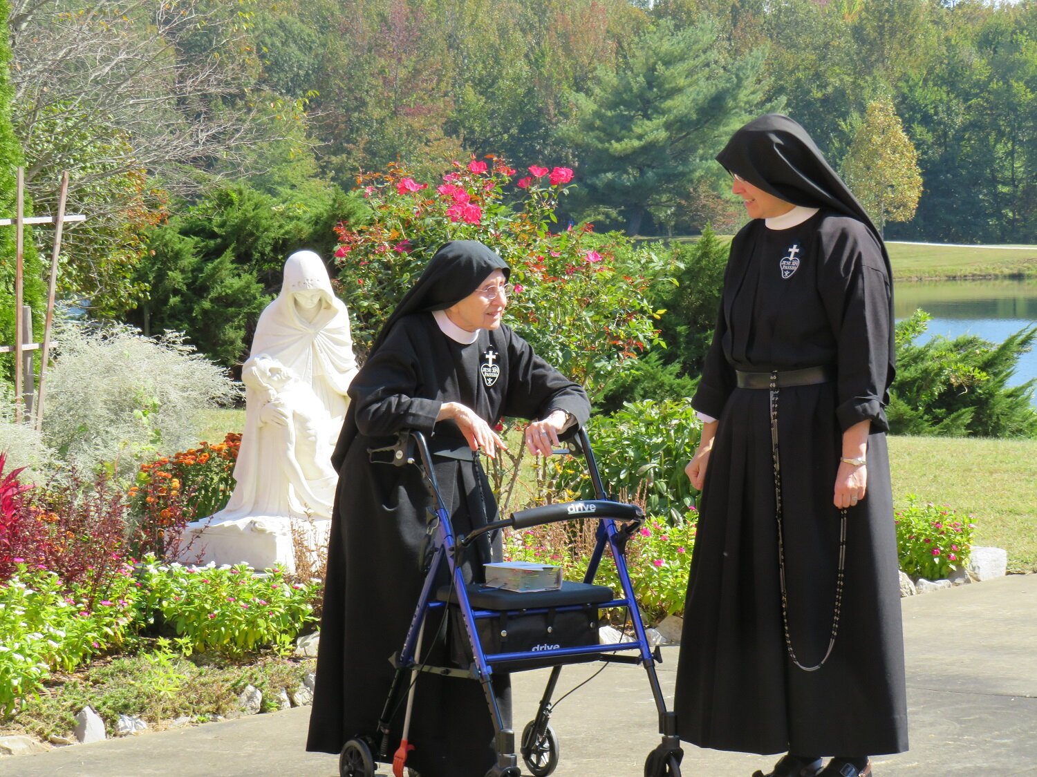  Sr. Mary Elizabeth suggests that we invoke our Foundresses’ intercession for many holy vocations! 