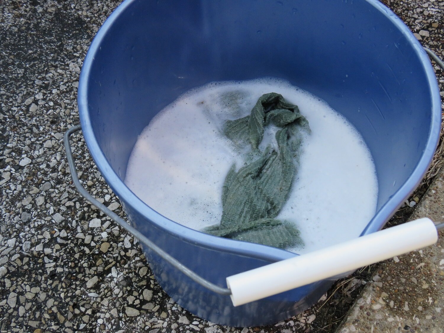  Buckets and bubbles and wash-rags, oh my! 