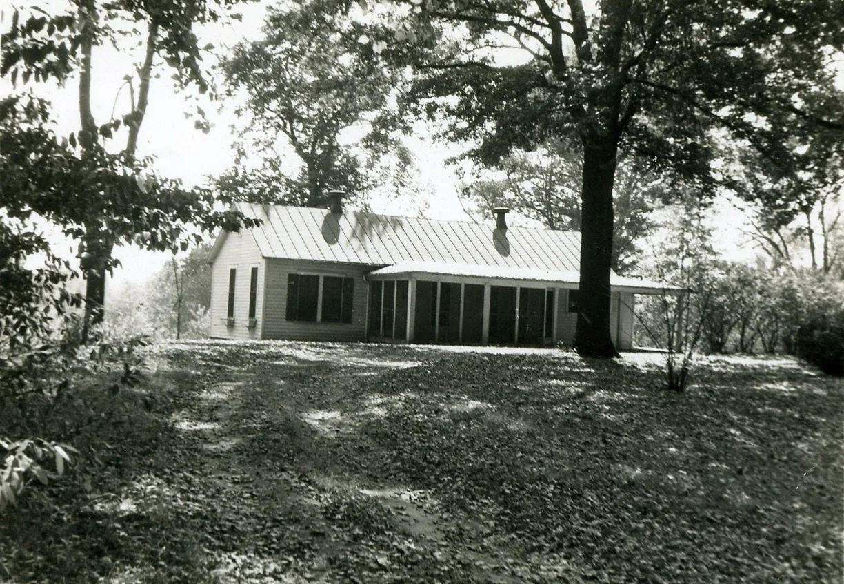 The old cottage that was first used for the novitiate, then later as our altar bread department