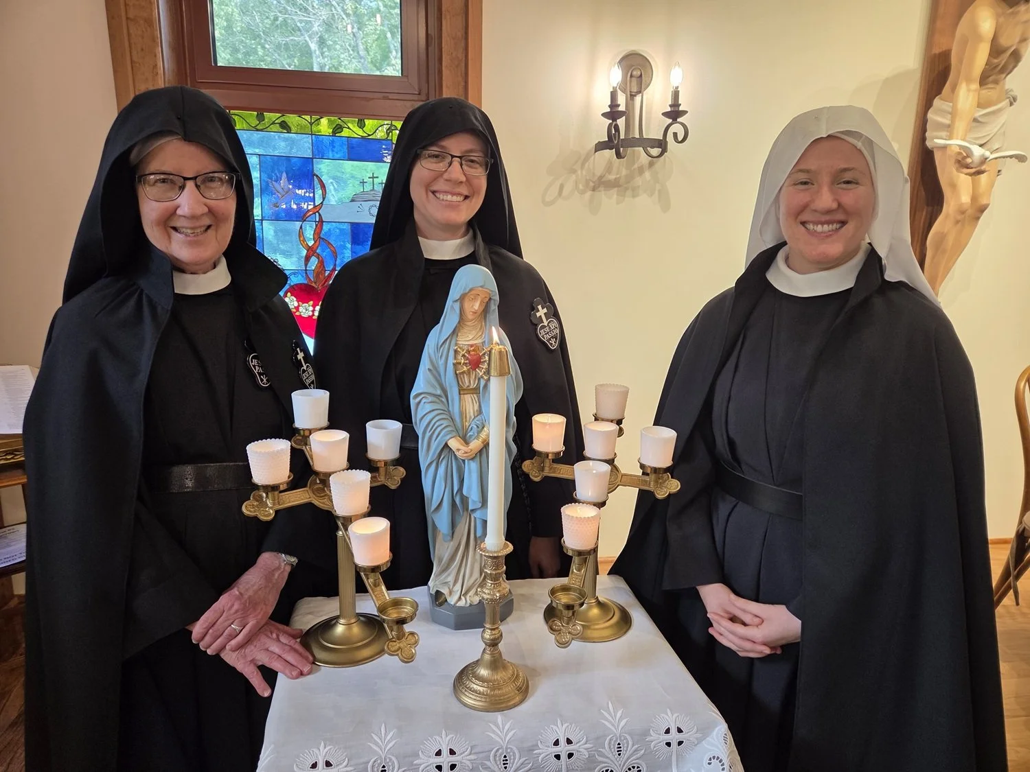  Mother Mary Veronica, Sr. Maria Faustina, and Sr. Maria Dolorosa 