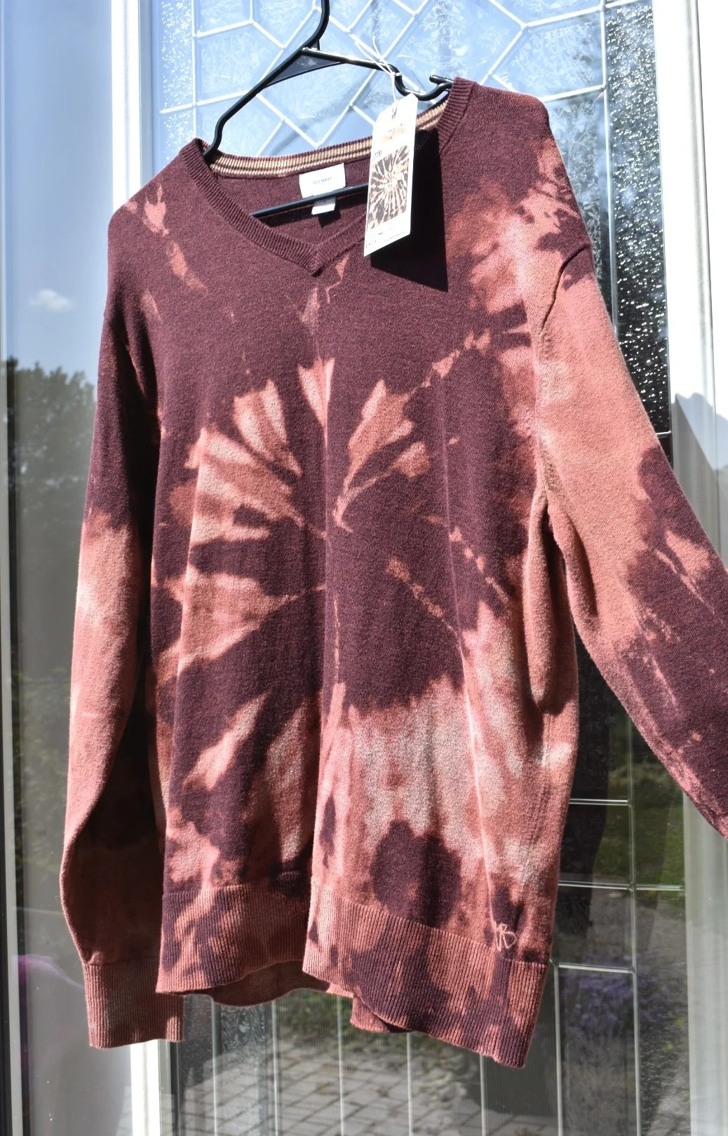 LARGE Spiral Dye Sweater  (#246)