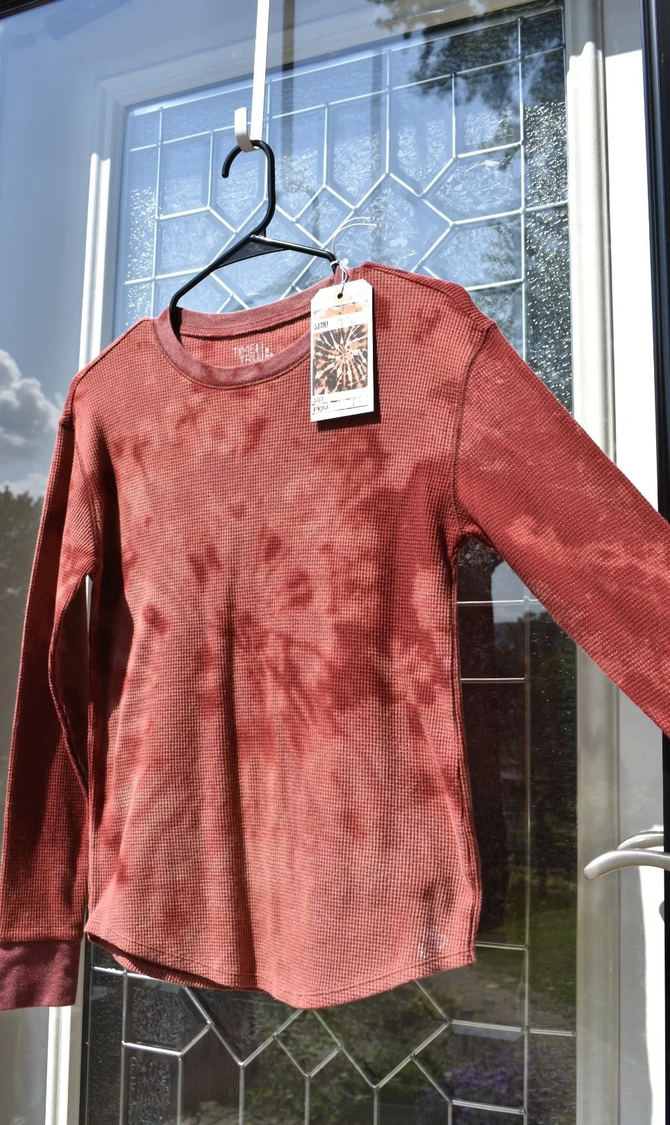 SMALL Spiral Dye Long Sleeve  (#257)
