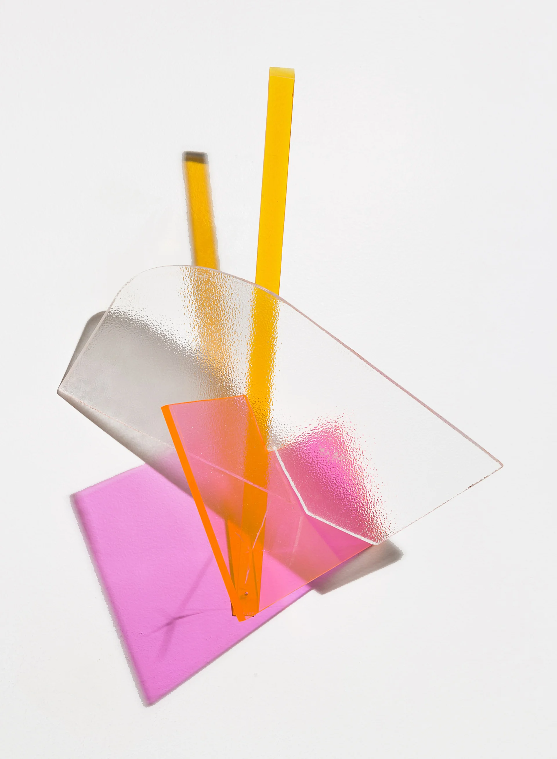 Sleepwalker 2014 Plexiglas 2Hx10Wx8D inches / 30x25x20 cm