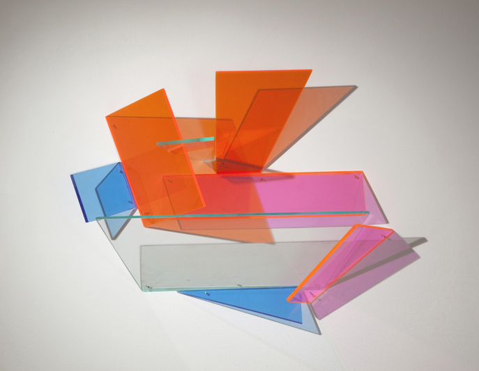 Domain 2012 Plexiglas 15Hx25Wx4D inches / 38x64x10 cm