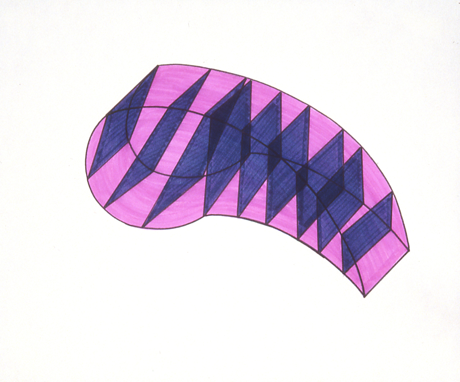 Another Page, 1999 Permanent marker on 100% rag paper 14x17 inches / 36x43 cm