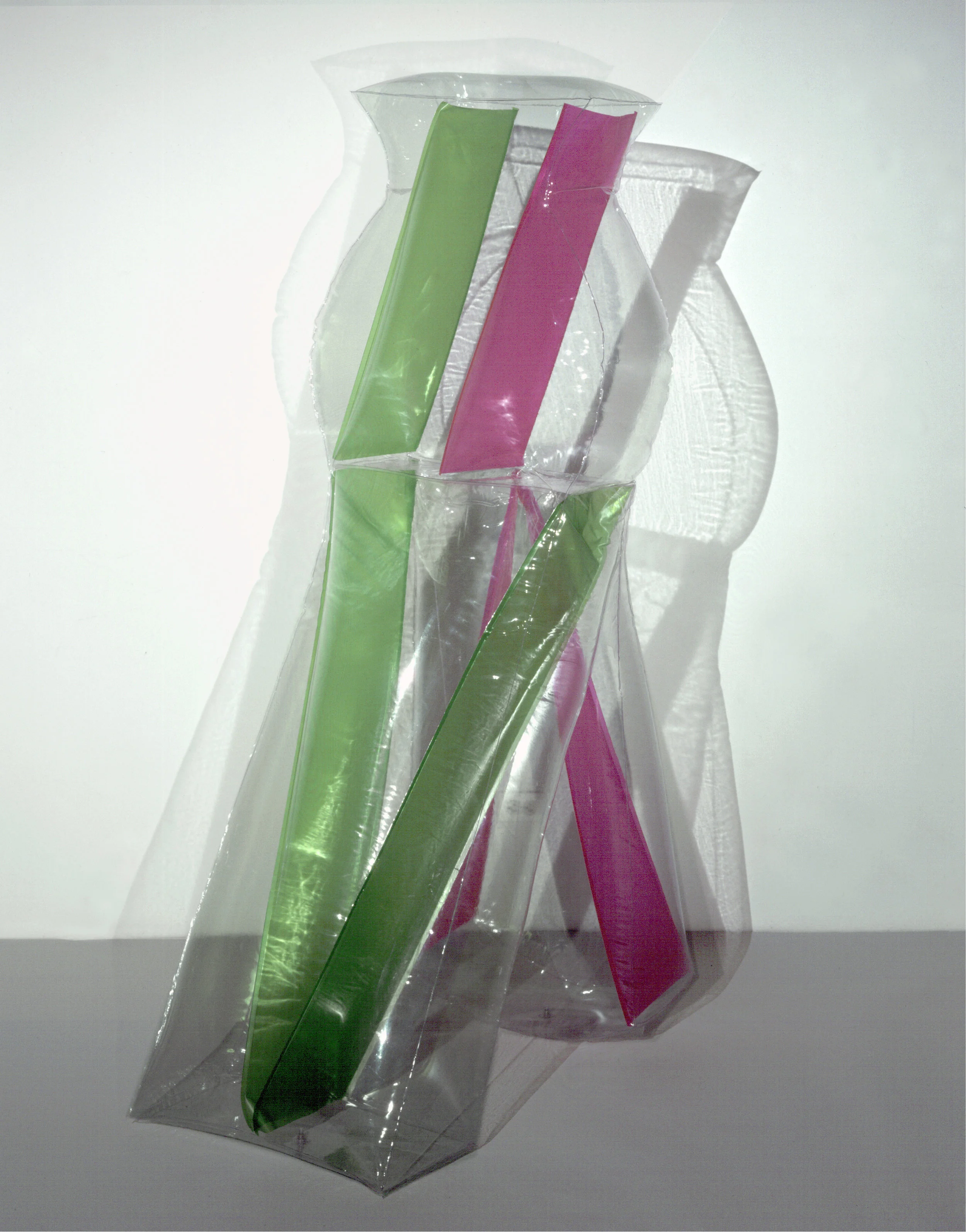 Until They I 2001 inflated vinyl 72Hx28Wx45D/ 183/71/114cm